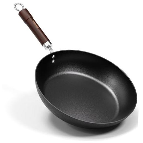 Carbon steel frying - carbon, pan