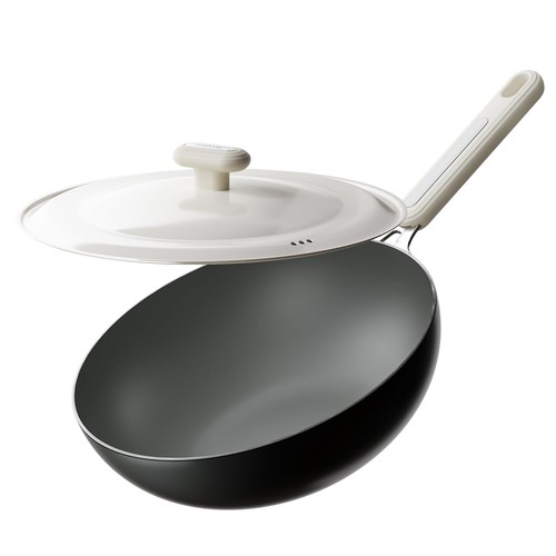 Carbon steel wok pan 11 - carbon,